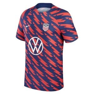 Size L USA Soccer Nike USMNT Academy Pro Pre Match Jersey DR4927-688 Men’s NEW